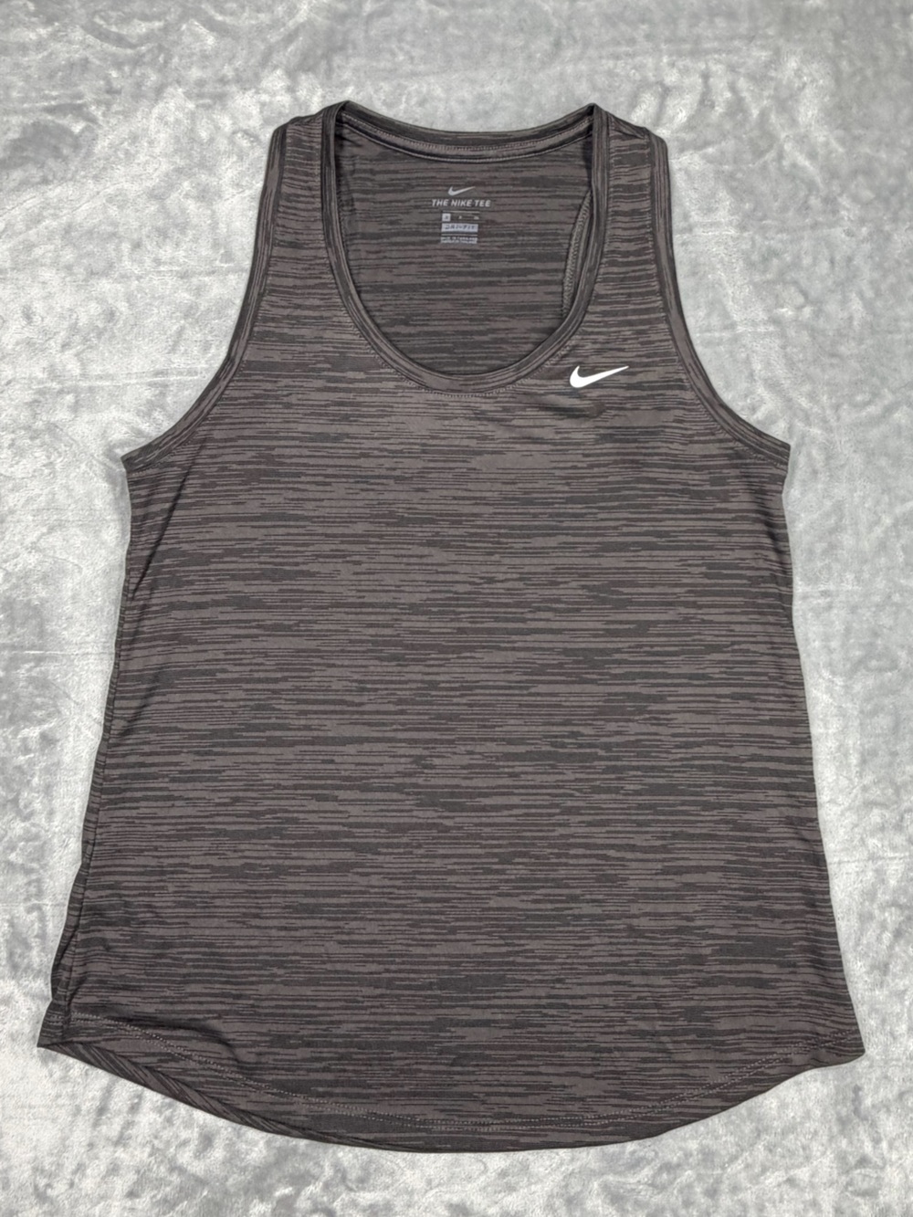 Nike Women’s Dark Heather Gray Performance Tank Top